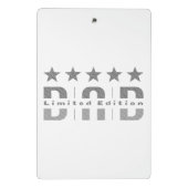 Dad Limited Edition Mini Klembord (Achterkant)