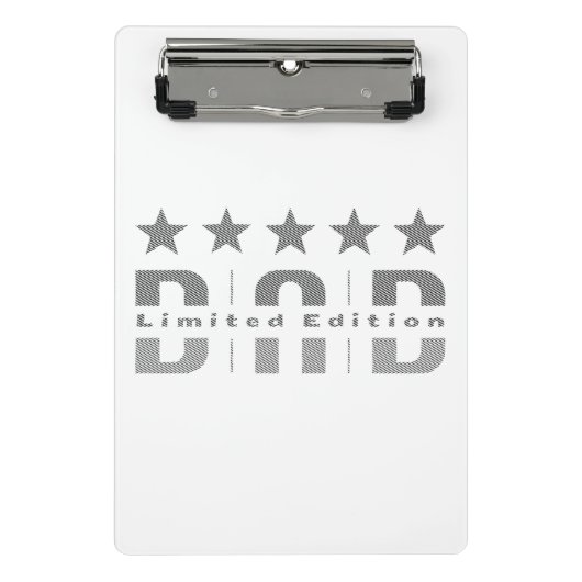 Dad Limited Edition Mini Klembord (Voorkant)