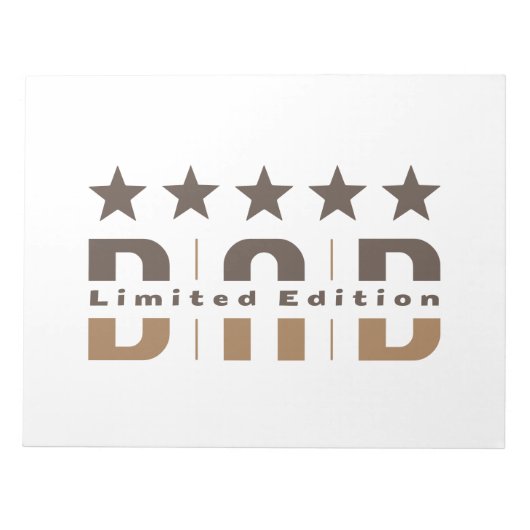 Dad Limited Edition Notitieblok (Voorkant)