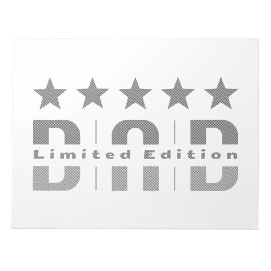 Dad Limited Edition Notitieblok (Voorkant)