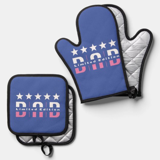 Dad Limited Edition Ovenwant & Pannenlap Set (Voorkant / Achterkant)