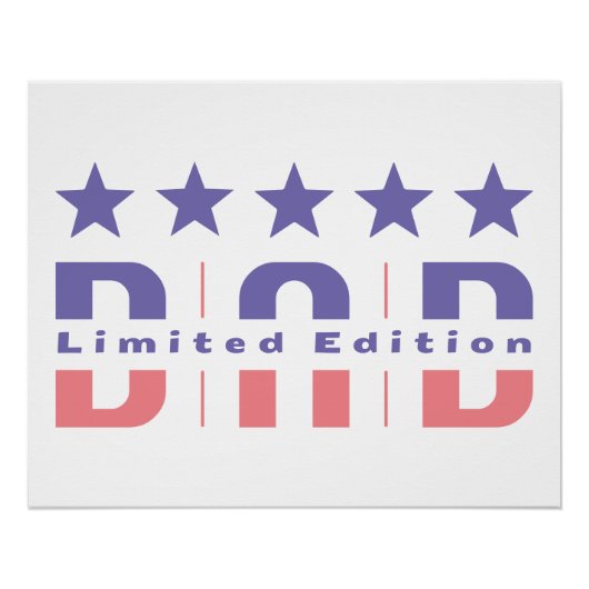 Dad Limited Edition Perfect Poster (Voorkant)