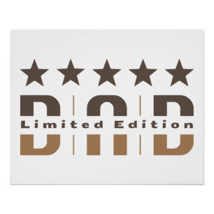 Dad Limited Edition Perfect Poster
