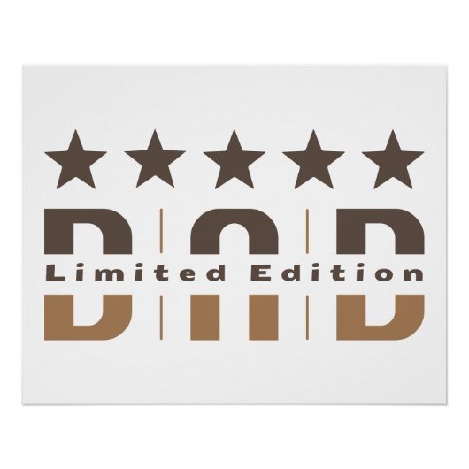 Dad Limited Edition Perfect Poster (Voorkant)