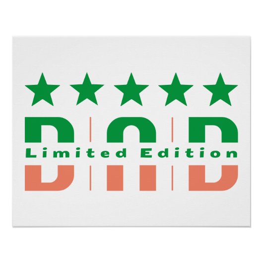 Dad Limited Edition Perfect Poster (Voorkant)