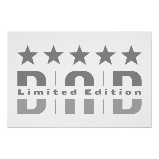 Dad Limited Edition Perfect Poster (Voorkant)