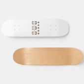 Dad Limited Edition Persoonlijk Skateboard (Horizontaal)