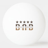 Dad Limited Edition Pingpongbal (Voorkant)