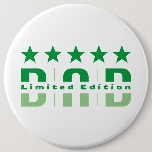 Dad Limited Edition Ronde Button 6,0 Cm (Voorkant)
