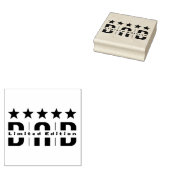 Dad Limited Edition Rubberstempel (Gestempeld)