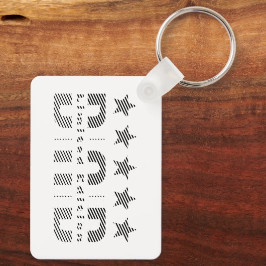 Dad Limited Edition Sleutelhanger (Achterkant)