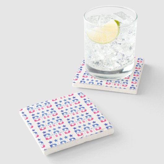 Dad Limited Edition Stenen Onderzetter (Zijkant)