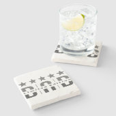 Dad Limited Edition Stenen Onderzetter (Zijkant)
