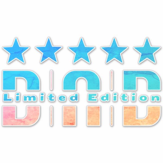 Dad Limited Edition Sticker (Voorkant)