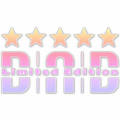 Dad Limited Edition Sticker (Voorkant)