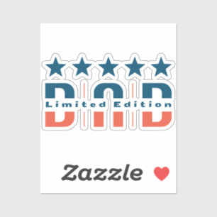 Dad Limited Edition Sticker