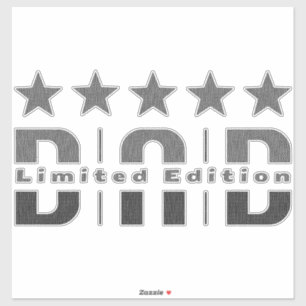 Dad Limited Edition Sticker