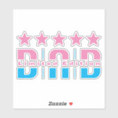 Dad Limited Edition Sticker (Vel)