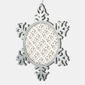Dad Limited Edition Tin Sneeuwvlok Ornament (Rechts)