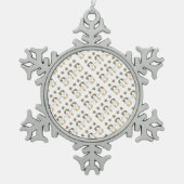 Dad Limited Edition Tin Sneeuwvlok Ornament (Voorkant)