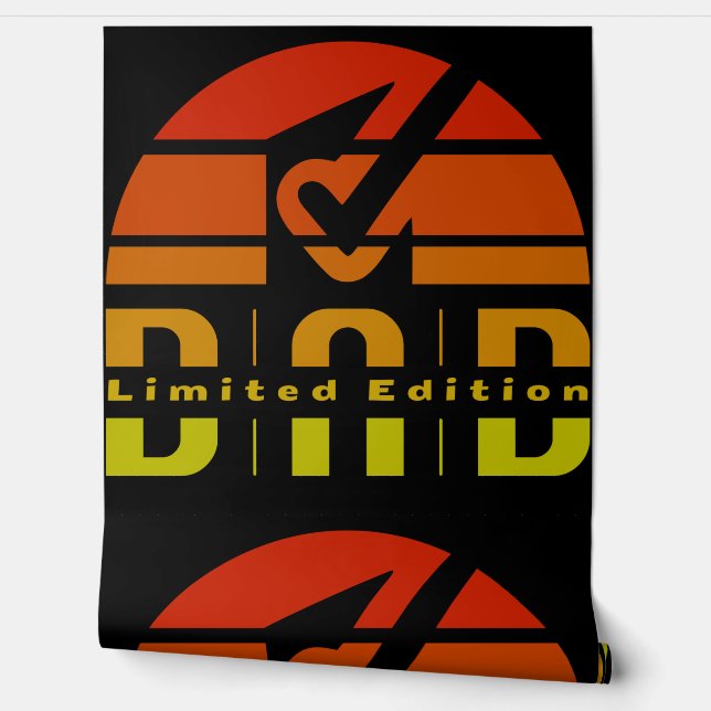 Dad Limited Edition: Vaderschap als zichtbaar gevo Behang (Afrollen)