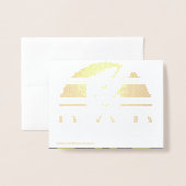 Dad Limited Edition: Vaderschap als zichtbaar gevo Folie Kaarten (Met envelop)