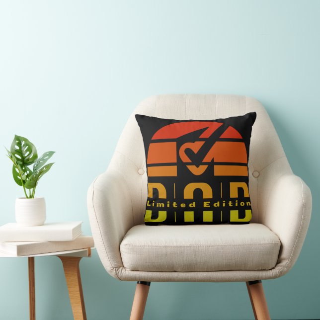 Dad Limited Edition: Vaderschap als zichtbaar gevo Kussen (Stoel)