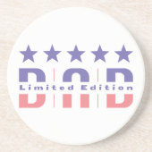 Dad Limited Edition Zandsteen Onderzetter (Voorkant)