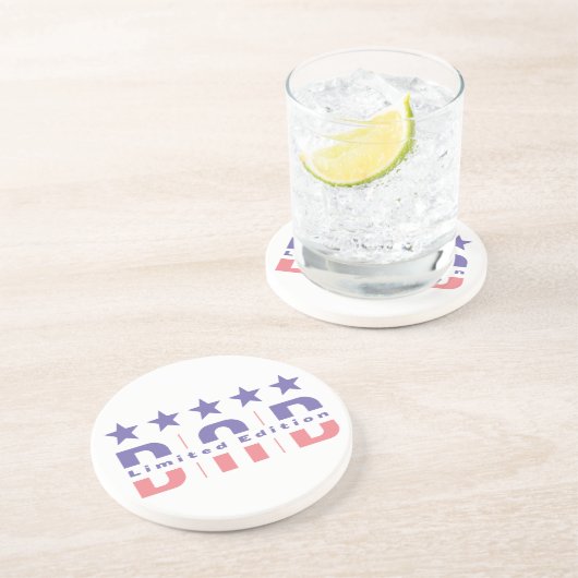 Dad Limited Edition Zandsteen Onderzetter (Zijkant)