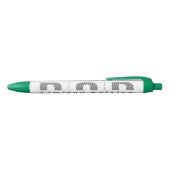 Dad Limited Edition Zwarte Inkt Pen (Bovenkant)