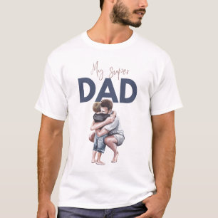 Dad Love T-Shirt: een eerbetoon aan vaderlijke Bon T-shirt