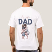 Dad Love T-Shirt: een eerbetoon aan vaderlijke Bon T-shirt (Achterkant)
