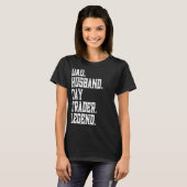 Dad Man Data wetenschapper Legend T-shirt (Voorkant volledig)