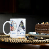 DAD Man mythe legende foto knipsel letters vader's Koffiemok