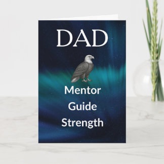 Dad Mentor Gidskaart - Eagle Northern Lights Kaart