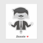 Dad Mia Sticker (Vel)