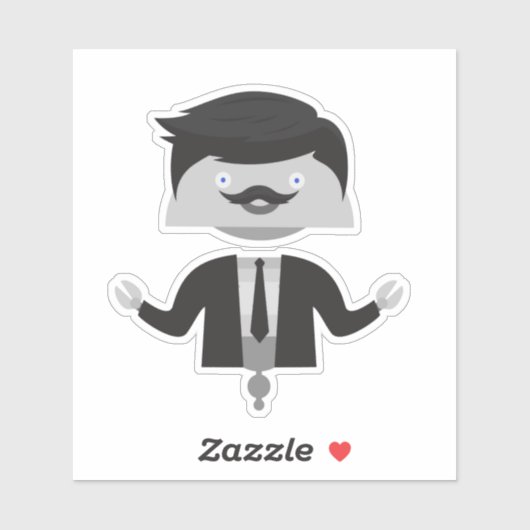 Dad Mia Sticker (Vel)