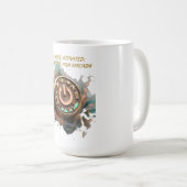 Dad Mode Activated T Shirt, Funny Dad Gift Koffiemok (Voorkant rechts)