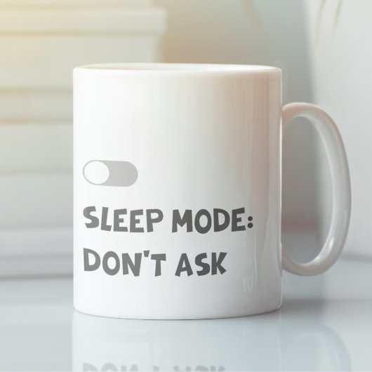 Dad Mode en Slaapstand Koffiemok