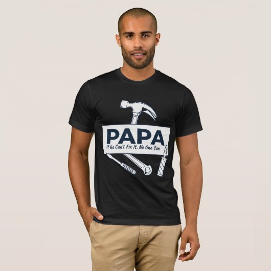 Dad Mode: geactiveerd – Grappig Vaderdag T-shirt (Voorkant volledig)