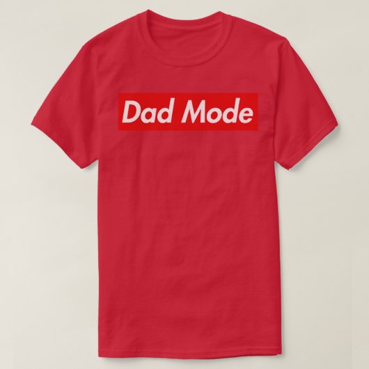 Dad Mode T-shirt (Design voorkant)