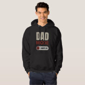 DAD MODUS ALTijd AAN Hoodie (Voorkant volledig)