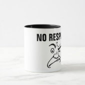 DAD-MOKKEN, GEEN RESPECT Koffiebuizen Mok (Midden)