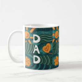 Dad - Nationale Papa Appreciation Day Groen Koffiemok