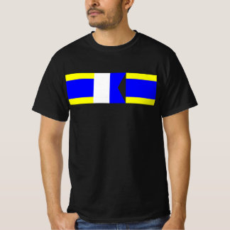 DAD Nautische Seinenvlaggen – Delta Alfa Delta T-shirt