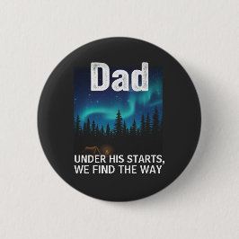 Dad Noorderlicht Camping Aanpasbaar Ronde Button 5,7 Cm
