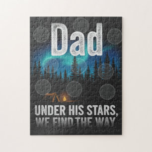Dad Noorderlicht Camping Legpuzzel