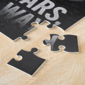 Dad Northern Lights Camping Legpuzzel (Zijkant)