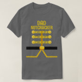 DAD Notenkraker Bijpassende Familie Kerstmis T-shirt (Design voorkant)