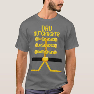 DAD Notenkraker Bijpassende Familie Kerstmis T-shirt